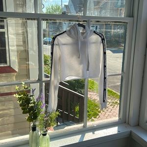 Hollister cropped hoodie